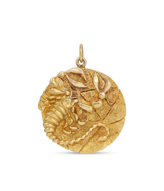 Tiffany & Co. Scorpio Zodiac Sign Pendant in 18k Gold