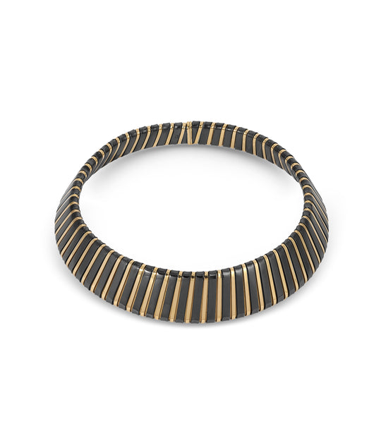 Carlo Weingrill, Tubogas Necklace in Two-Tone Gold