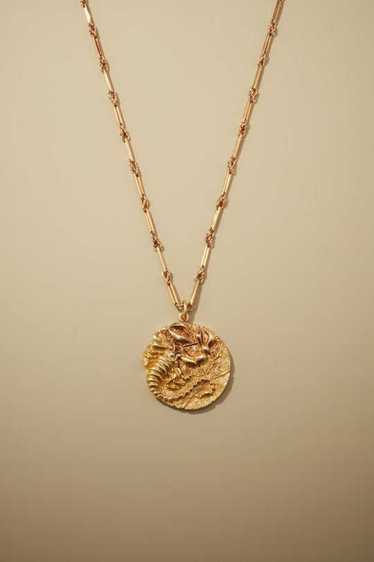 Tiffany & Co. Scorpio Zodiac Sign Pendant in 18k Gold