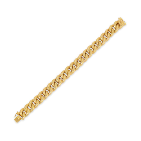 Curb Link Bracelet in 18K Gold