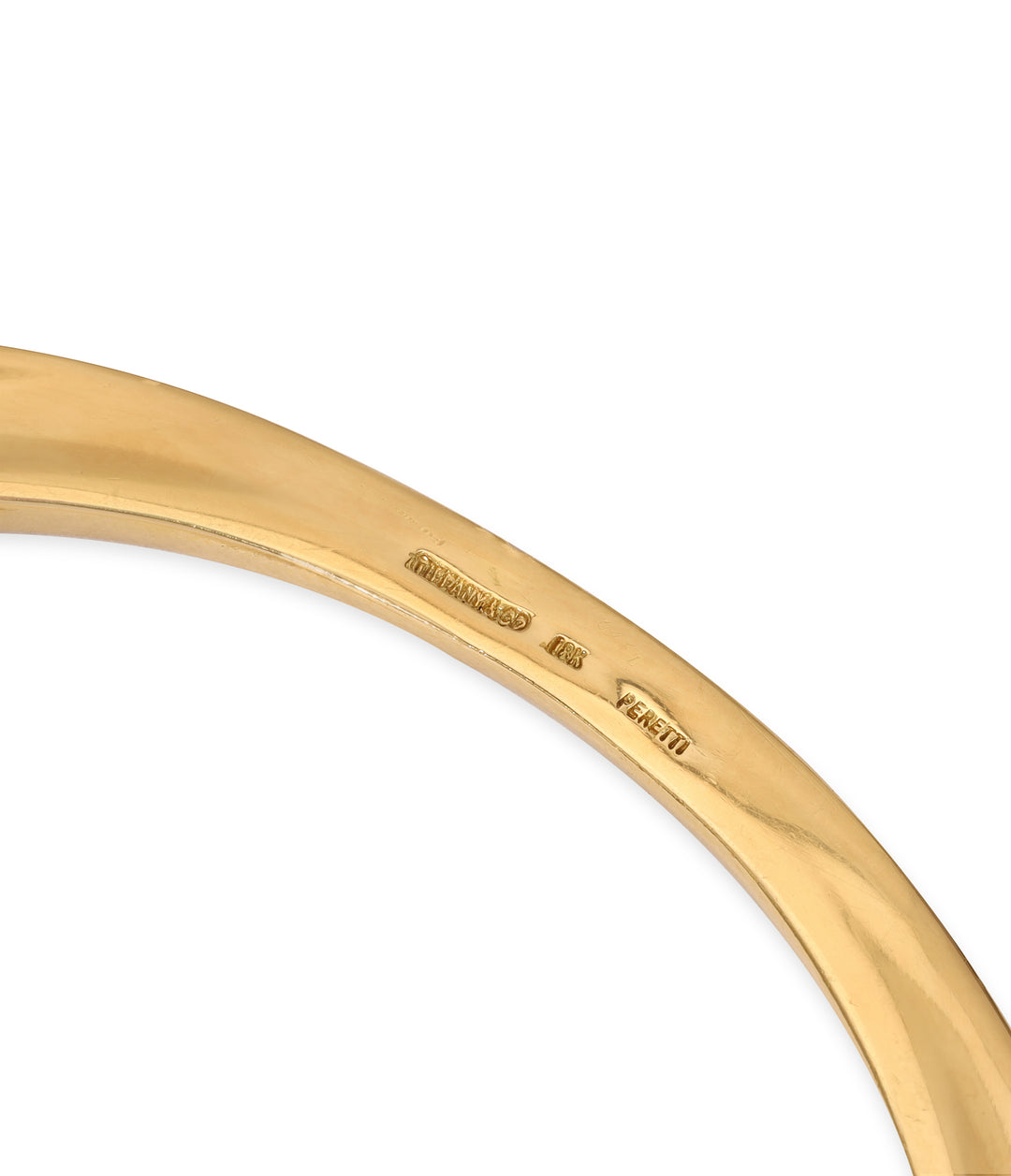 Tiffany & Co., Elsa Peretti 'The Flying Saucer' Bangle in 18K Gold