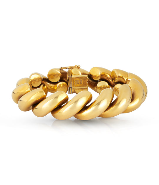 San Marco Link Bracelet in 18K Gold