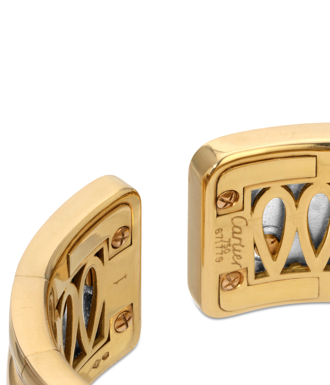 Cartier Walking Panthère Bracelet in 18k Yellow & White Gold