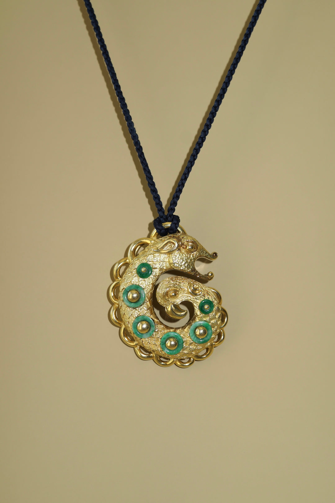 Cartier, by Bill Smith Jadeite Pendant in 18k Gold