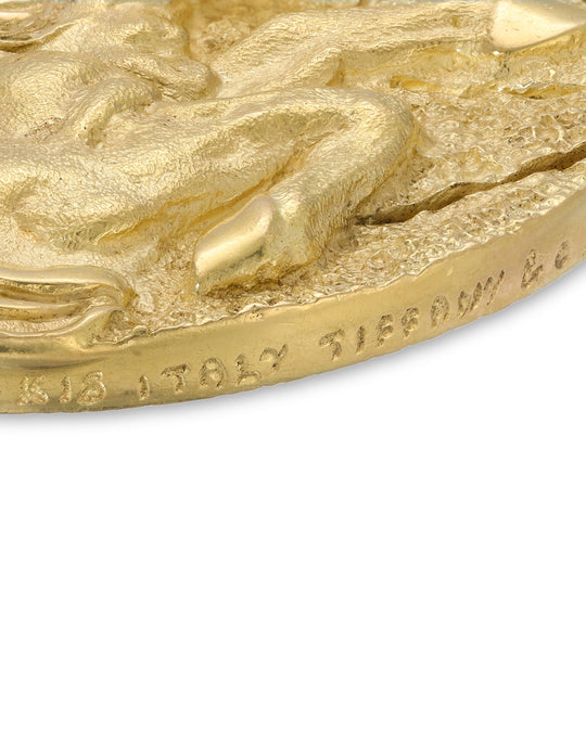 Tiffany & Co. Taurus Zodiac Pendant in 18k Gold