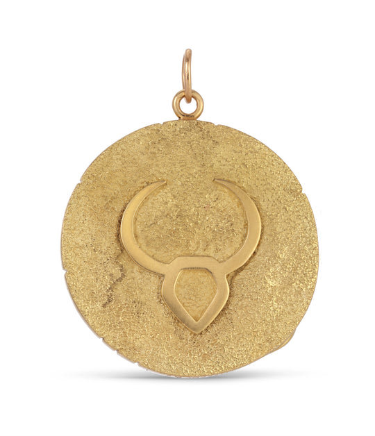 Tiffany & Co. Taurus Zodiac Pendant in 18k Gold