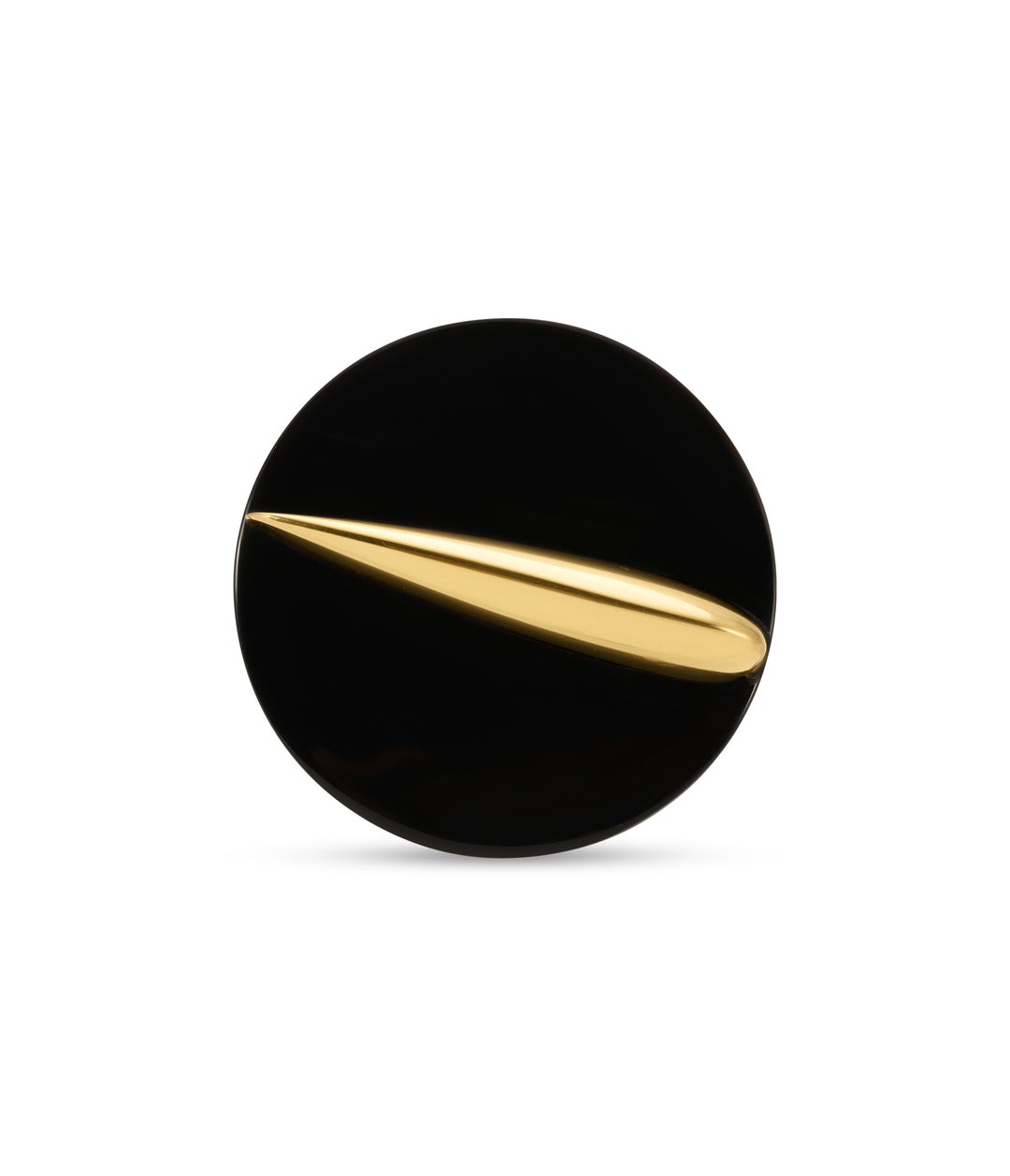 Giorgio Facchini Onyx Sculptural Ring in 18k Gold