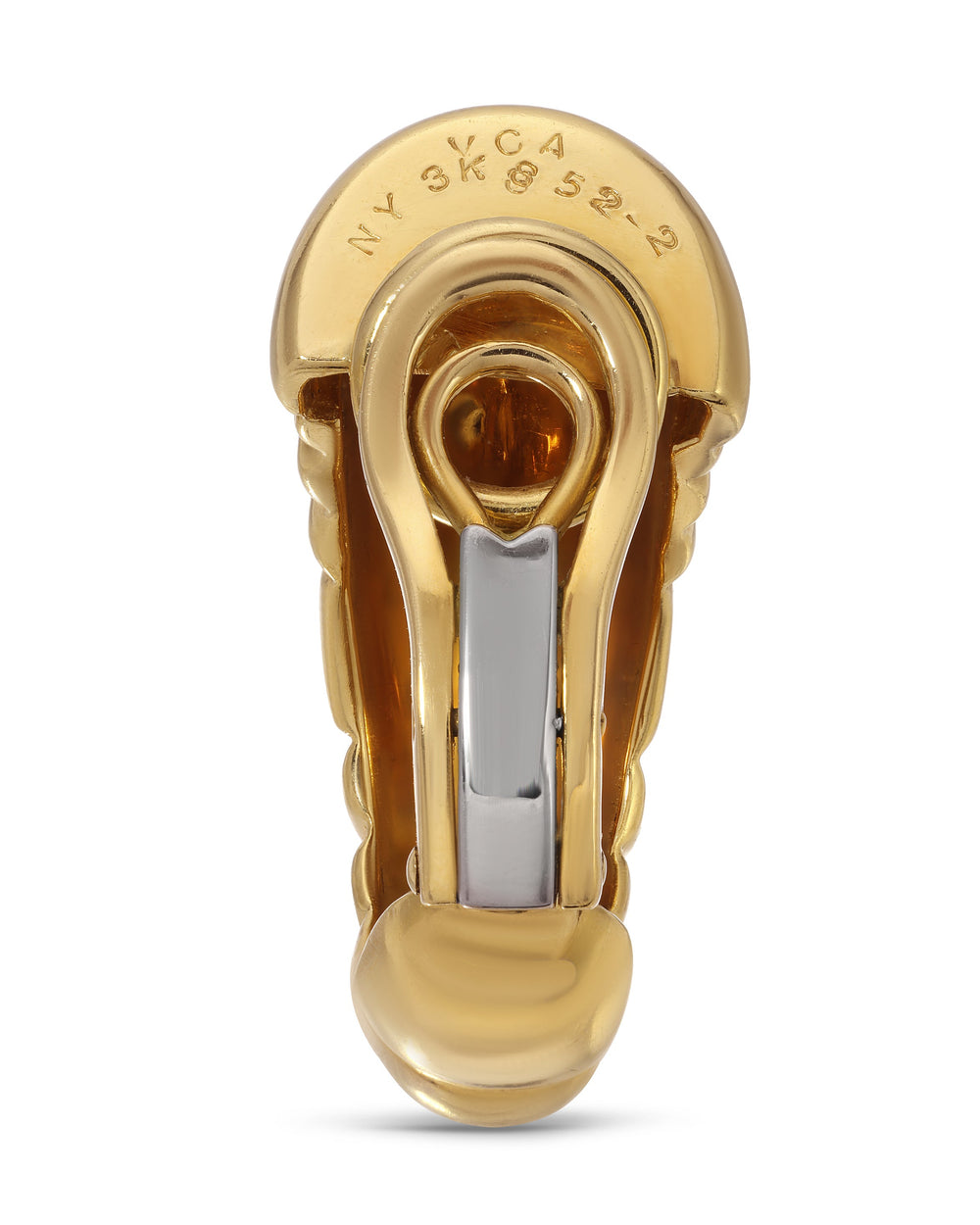 Van Cleef & Arpels Diamond Hoop Ear Clips in 18k Gold