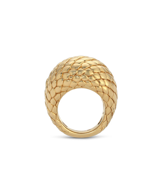 Bombe Reptile Ring in 18K Gold