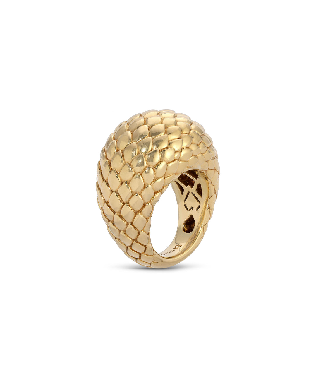 Bombe Reptile Ring in 18K Gold