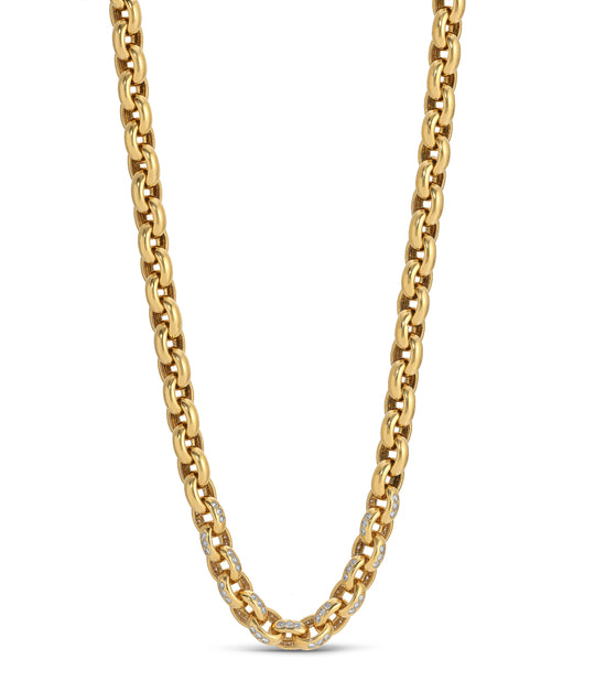 Tiffany & Co. Diamond Necklace in 18K Gold