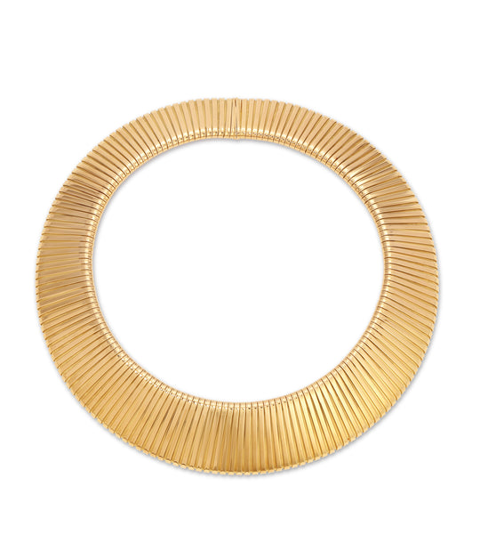 Tiffany & Co Tubogas Collar Necklace in 18K