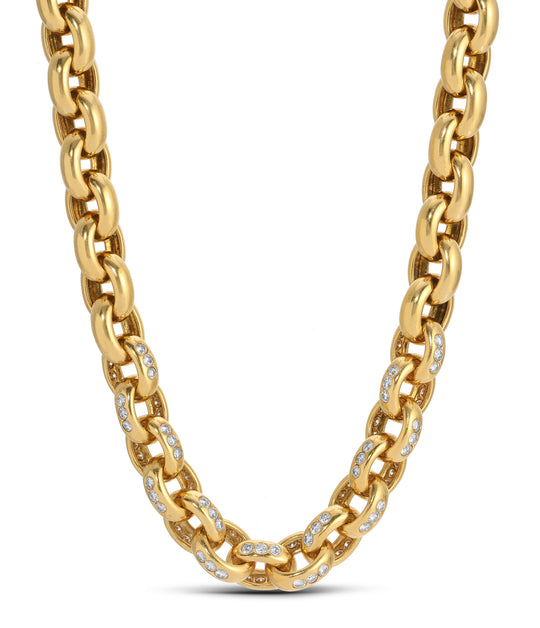 Tiffany & Co. Diamond Necklace in 18K Gold