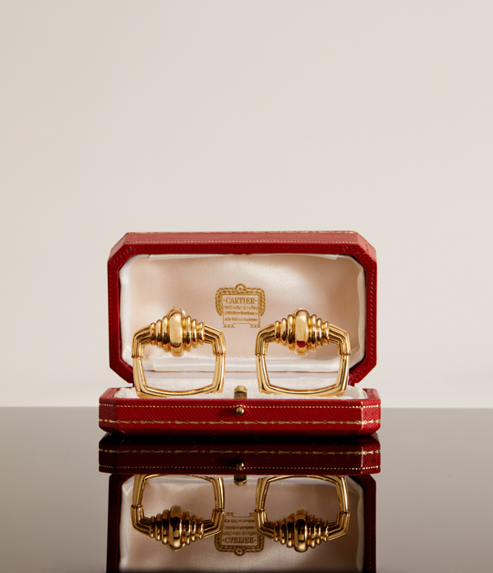 Aldo Cipullo for Cartier Door Knocker Ear Clips in 18k Gold