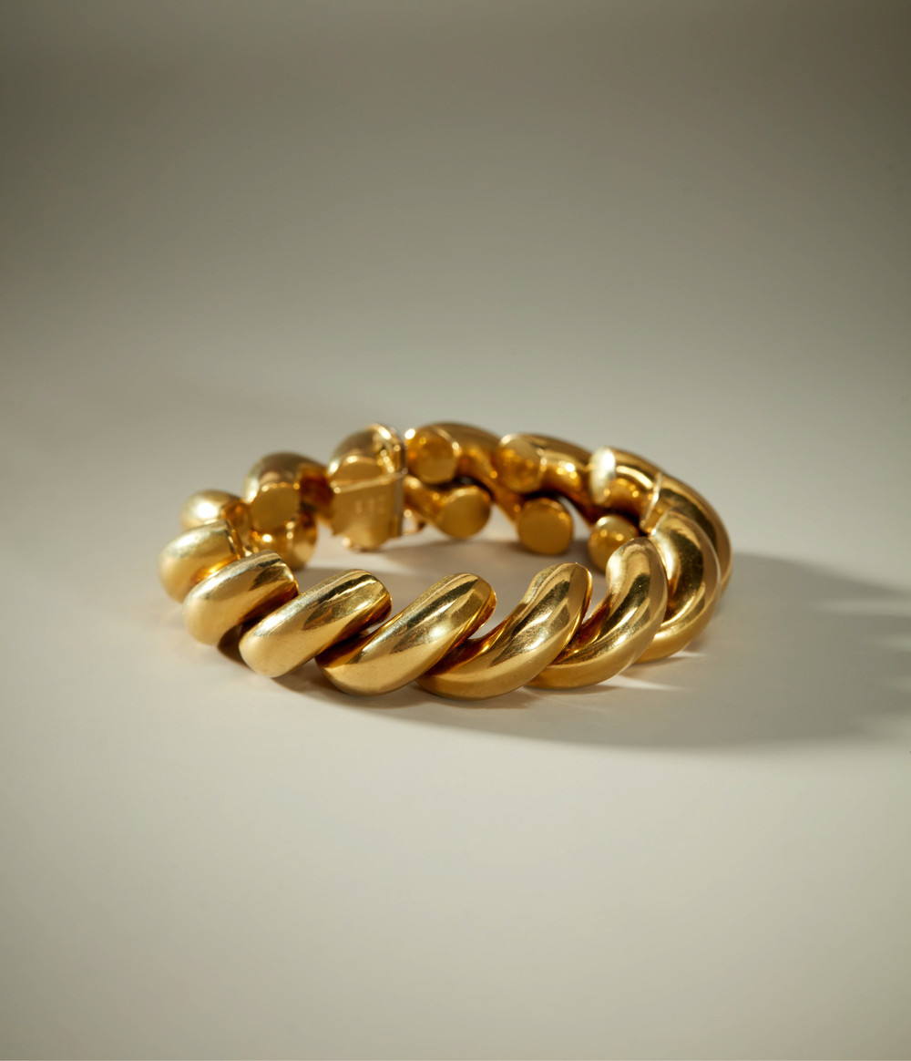 San Marco Link Bracelet in 18K Gold