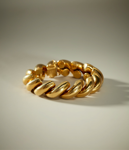 San Marco Link Bracelet in 18K Gold