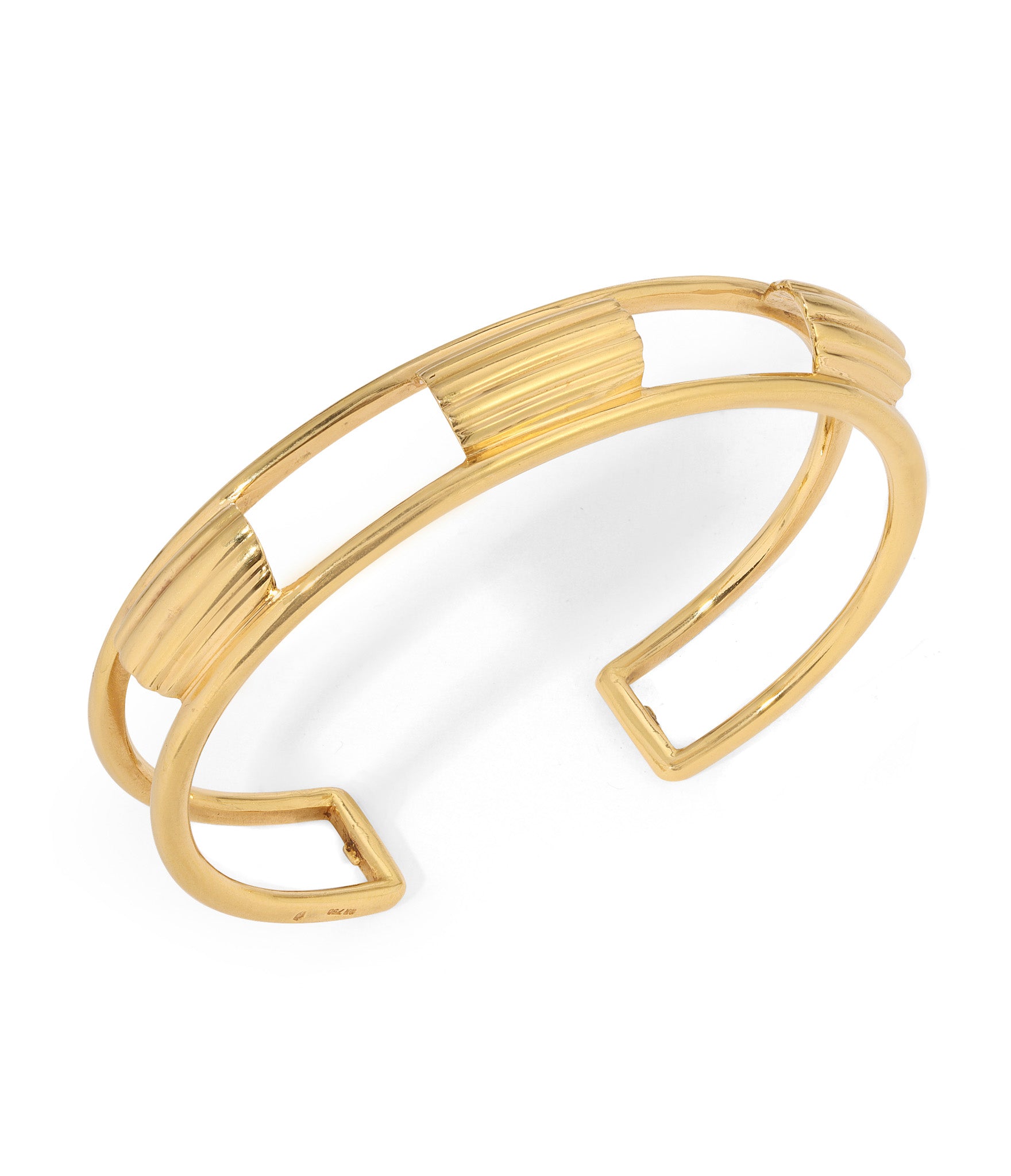 David Yurman Stax Medium Cuff Bracelet with Diamonds in 18K Gold |  Blakeman's Fine Jewelry